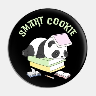 Cute Smart Cookie Sweet little reading tired panda hello cute baby outfit Pin