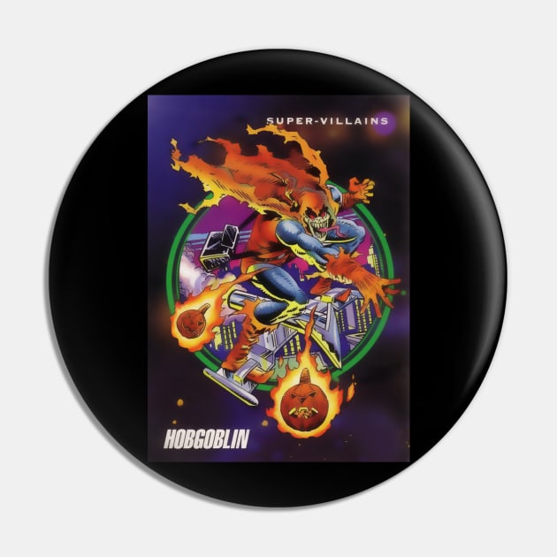 Hobgoblin Pin by Psychosis Media