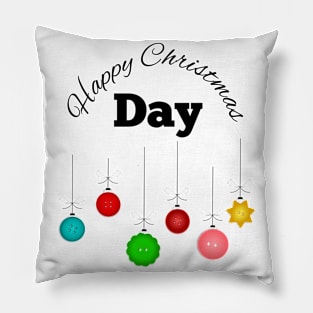 Christmas eve day Pillow