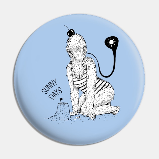 Sunny Days Pin by GuerrillaPony