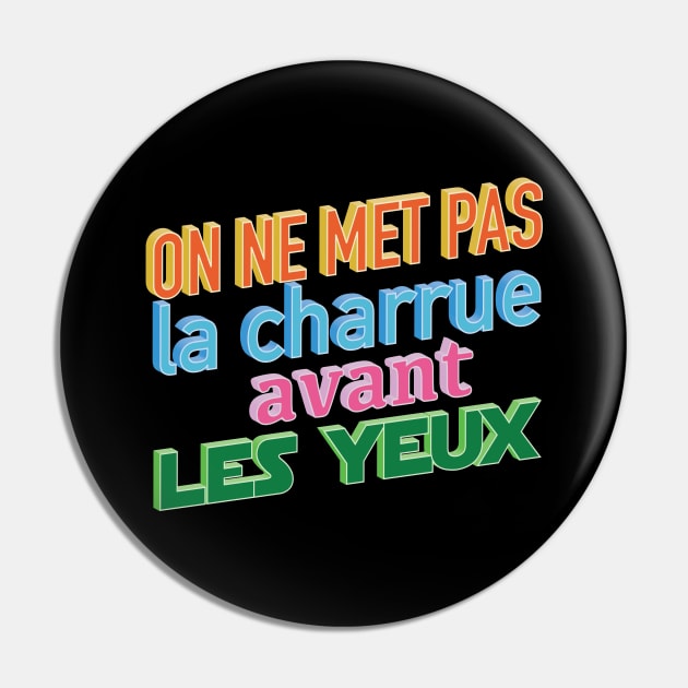 La charrue avant les yeux Pin by Graph'Contact