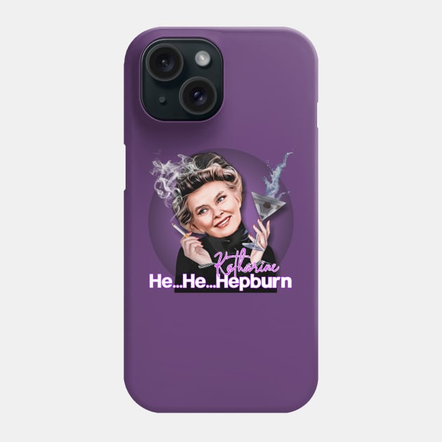 Katharine Hepburn Phone Case by Indecent Designs