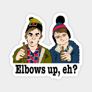 ELBOWS UP CANADA! Magnet