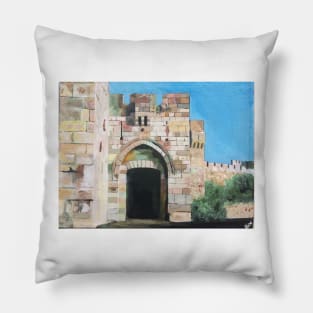 Jerusalem, Jaffa Gate Pillow