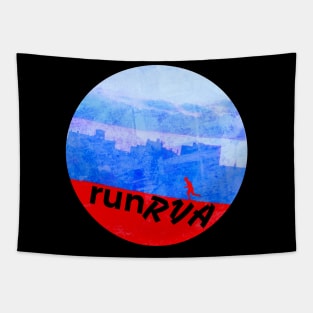 runRVA Runrise Tapestry