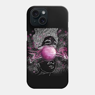 Purple planet Phone Case