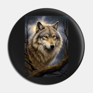 Wolf - Leader Of The Pack Pin