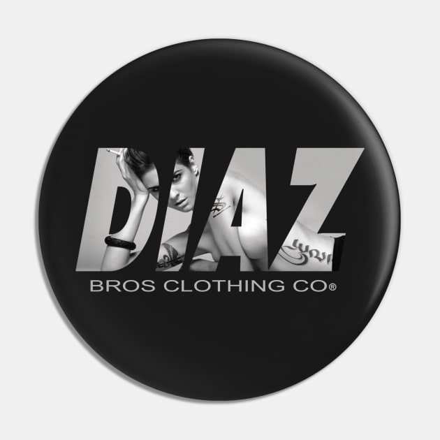 Diaz Bros B&W Pin by artNpop