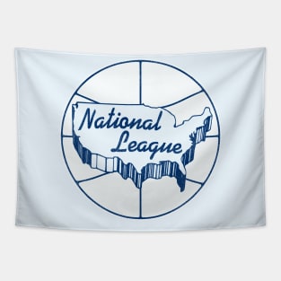 Defunct National League Basketball Tapestry