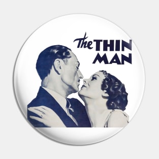 The Thin Man Movie Poster Pin