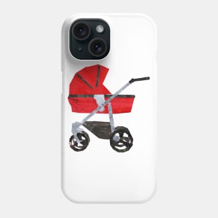 Red Pram Phone Case