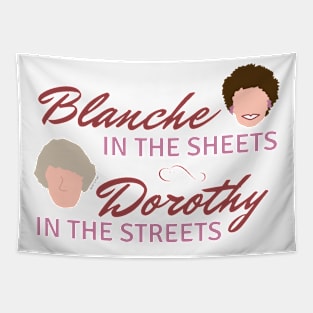 Blanche in the Sheets Tapestry