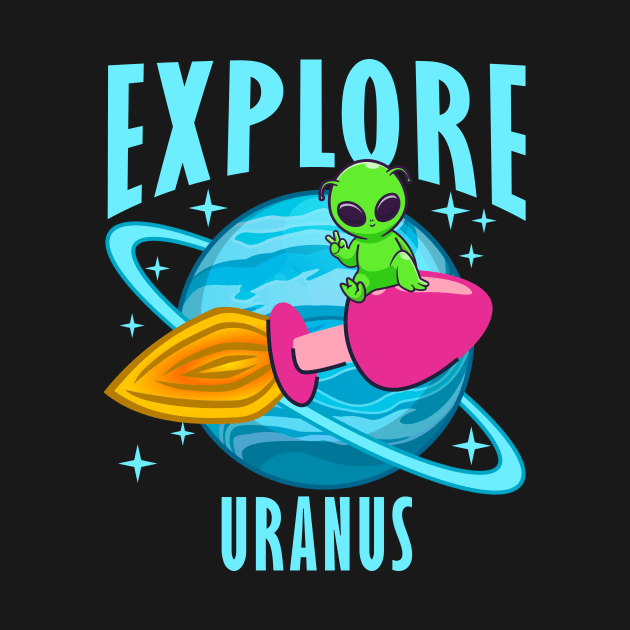 Explore Uranus Alien by artbooming