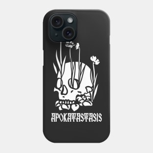 Skull with Flowers Apokatastasis Phone Case