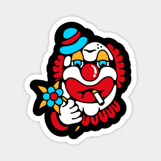 Clown flower Magnet