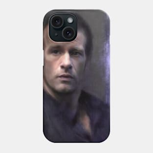 Miller in Blue Portrait Phone Case