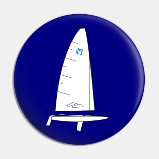 MC Scow Sailboat Pin