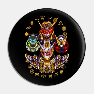 Grand Zio Heisei Rider Pin