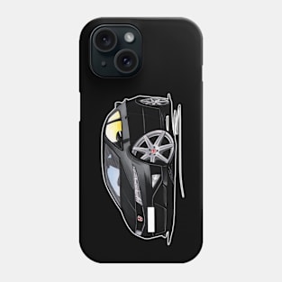 Honda Civic Type-R (FN2) Black Phone Case