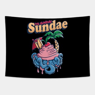 Its Sunday Sundae Tapestry