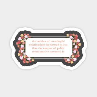 meaningful relationships Magnet