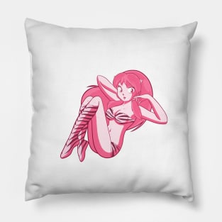 Lum (lamù) urusei yatsura pink version Pillow