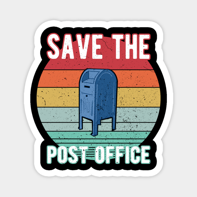 Save The Post Office - Mail in Ballot Magnet by KawaiinDoodle