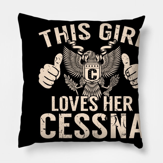 CESSNA Pillow by Jeffrey19988