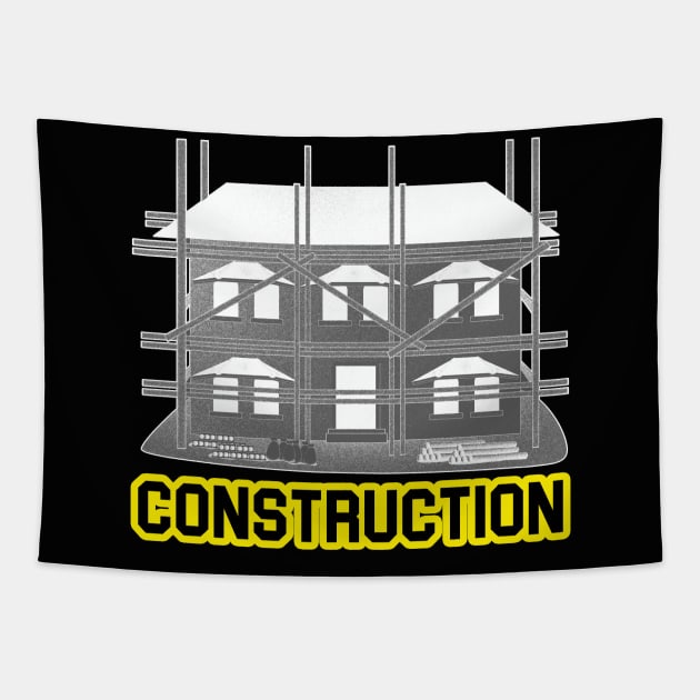 Construction Tapestry by Proway Design