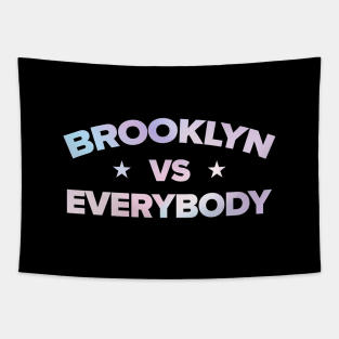 brooklyn vs everybody - retro gradient Tapestry