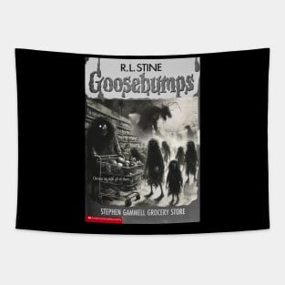 Fake Goosebumps: Stephen Gammell Grocery Store Tapestry