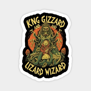 Lizard King's Cosmic Symphony Magnet