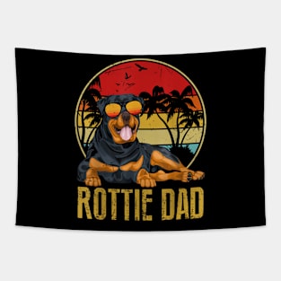 Pitbull Dad Like A Regular Dad But Cooler Vintage Tapestry