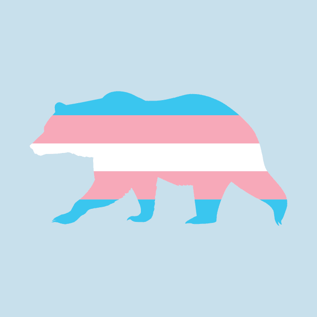 Pride Animal- Trans Bear by HeckHound