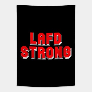 Lafd Strong Tapestry