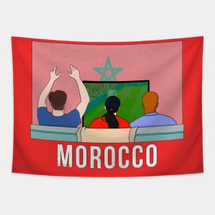 Morocco Fans Tapestry