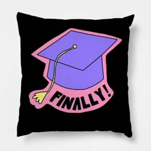 Finally Graduation 2024 Pillow