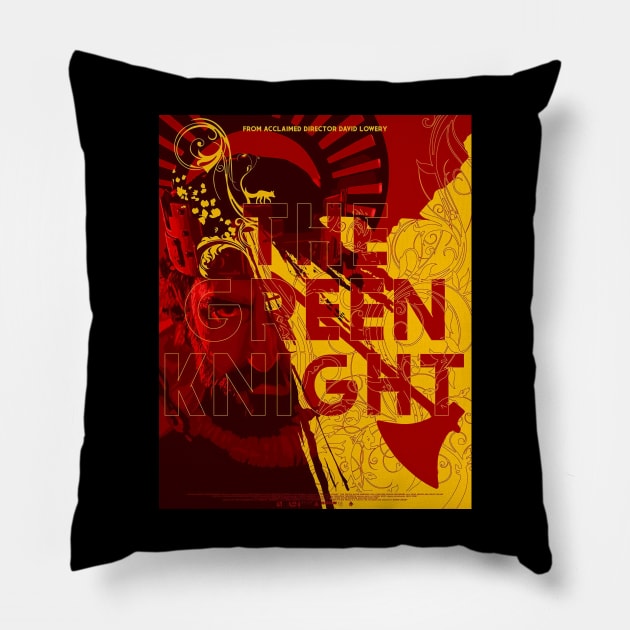 the green knight Pillow by stephens69