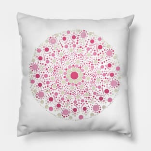 Pink and Pink Pillow