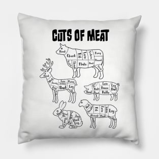 CUTS OF MEAT Pillow