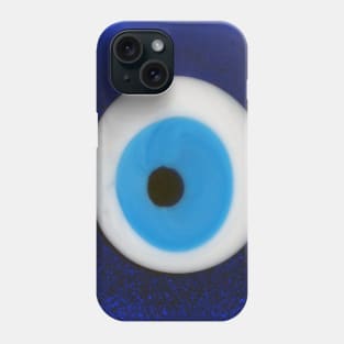 Nazar Evil Eye Protection Amulet Blue Bead Symbol Phone Case