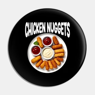 Chicken Nuggets | Dot Style Pin