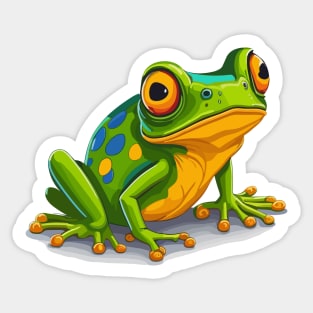 Kawaii adorable fairy core frog sticker pack | Sticker