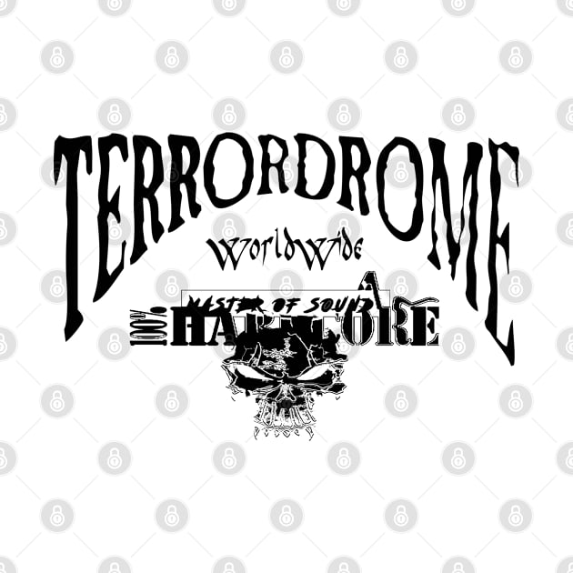 White Terrordrome by Core300 Art & Designs