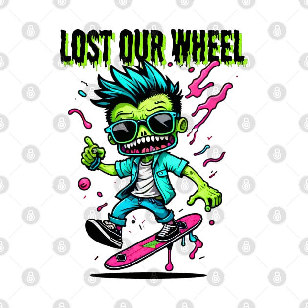 Lost our wheel by Asu Tropis
