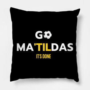 Matildas Australian Soccer Team Pillow