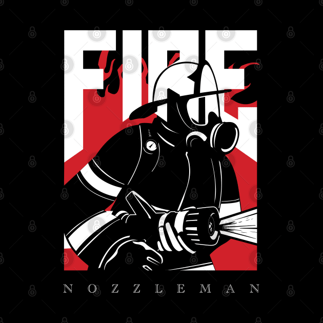 Fire Set No. 2 - Nozzleman by The Fire Place