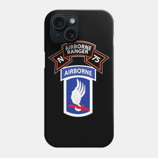 N Company Ranger Scroll - 173rd Airborne Brigade in Vietnam Phone Case