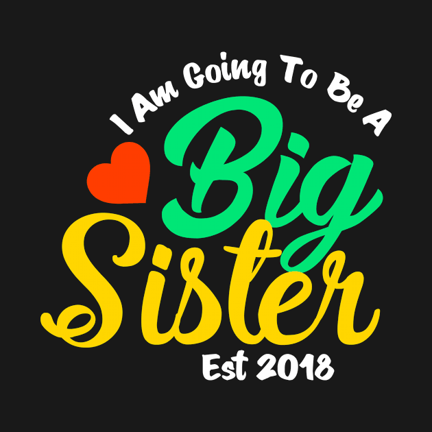 I Am Going To Be a Big Sister est 2018 by jmgoutdoors