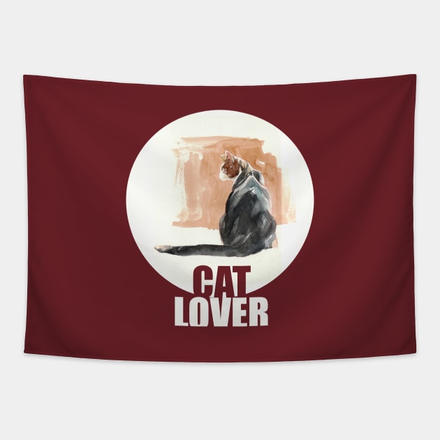 Cat Lover Tapestry by Khasis